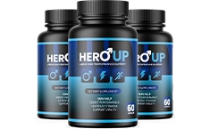 HeroUP supplement bottles