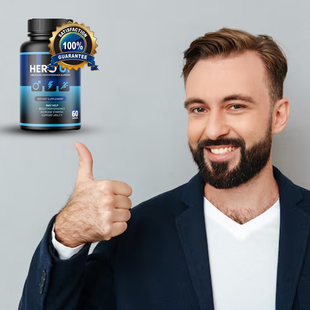 HeroUP customer review for vitality and energy